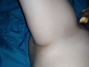 horny amateur wife dildo play