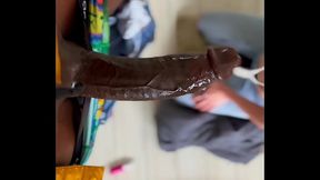 Blonde secretary deep-throats BBC at lunch