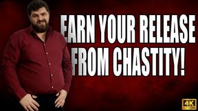 Earn Your Release From Chastity - 4k UHD 2160p - KingMarti
