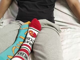 Cum on Socks