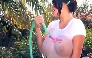 Leanne crow wet shirt