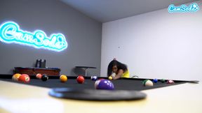 Camsoda - Ebony college lez licks out hot pussy