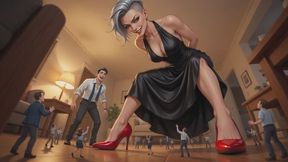Giantess Stories #9: Silver-Haired Goddess Confession