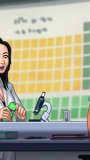 All sex scenes with teachers - Summertime Saga 21.0.0, Part 2   Clip 1