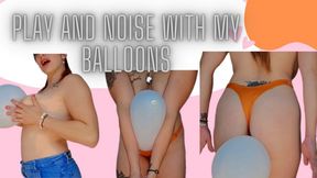 Explosive Balloon Games: Pressure, Bites, and Sensory Pleasur