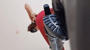 You'll get a closeup of my new boots! (small version)