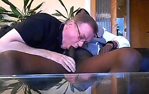 Older swedish man hungdad sucking five swedish dicks