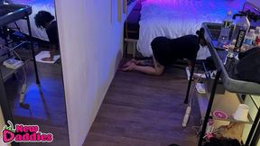 npc fuck doll 5: face fuck my milf robot on vacation - face fucking - facial