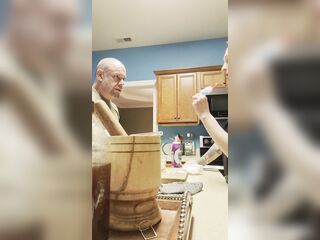 New step sister brings back old relationship with fresh step brother with fellatio & tugjob to cum