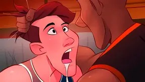 Basketball Stars Take Turns in Naughty Gay Sex Adventure – Yaoi Hentai