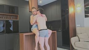 Kitchen Quickie with My Nepheww