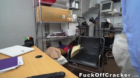White jock pounded hard by BBC after sucking on his cock POV