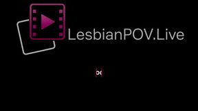Brazilian lesbians Camila and Namy in hot POV action