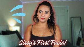 Sissys First Facial