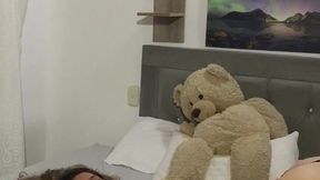 My Neighbor's Tits and Pussy - Scissor Fuck Session