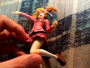 制服フィギュアでオナニー大量ぶっかけ【フレッシュプリキュア 桃園ラブ(キュアピーチ)】