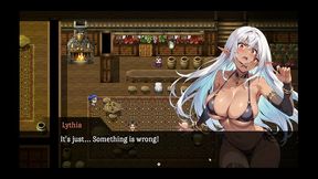 lythia sigil of lust [ hard hentai game ] ep.4 the slut succubus is giving handjob to criminal in the public street !