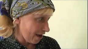 Sexy young nurse sucks cock of old pig in hospital