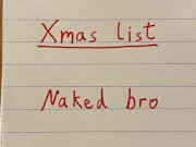 Christmas wishes do cum true. Merry Christmas!