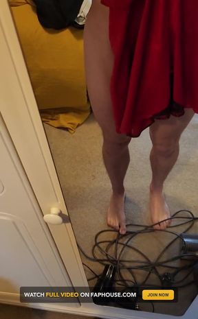 Bet your desperate to wear some of my naughty lingerie don't you whore