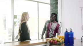 ”Ebony on Ivory at Private Island!”