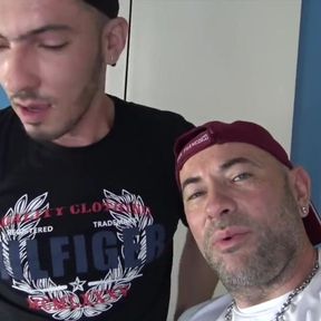 Devian fuckeds raw by two badboys