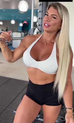 A Day With Sexy Buxom Muscular Blonde Denise Anders With & Hot Blowjob Bonus At Mr Lucky Life