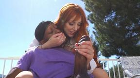 ”Stepmom Busts Her Son Masturbating & makes him Cum in her Panties”