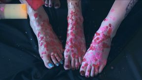 I Love How Hot Wax Feels On My Feet