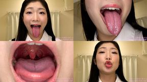 Yuina Taki - Erotic Long Tongue and Mouth Showing - MOV 1080p