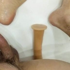 184: Lateron&#039;s riding those huge dildo and cums