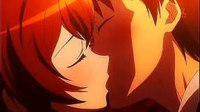 Photo Kano Lovers Embrace in Steamy Hentai Romance Encounter