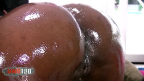 Big Black Booty Twerk and Creampie