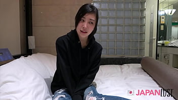 Fit Japanese Teen Gets POV Shaved Pussy Creampie