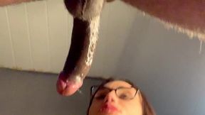 i cun the gifted black man filling my ass with cum