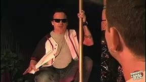 Brunette stripper's big tits and ass get plowed by her manager