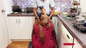 Eid Special - Muslim MILF Wife Cheats with Domestic Servant - Hijabi Blowjob - Loud Sex