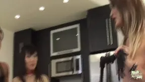 Four Lesbians Eat Each Other's Juicy Pussies