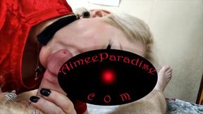 My wife is a whore! What could be more beautiful than to finish off this bitch with my hot cum!