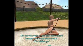 Aliden the Scimitars dancing boy