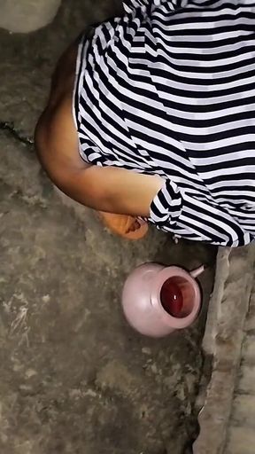 Outdoor with My Horney Sexy Girlfriend Enjoying Hard Fucking
