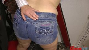 Annadevot - Jeans ass spanked