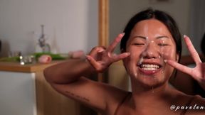 Asian hon chose the best dick for her tuppy hole - Amateur POV