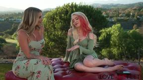 Lola Fae and Andi Avalon: Foot-Licking Lesbians