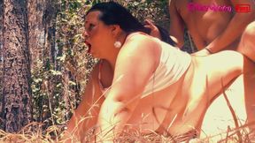 BBW Wife Shared, Husband Films Her, Only Fans in Slow Motion