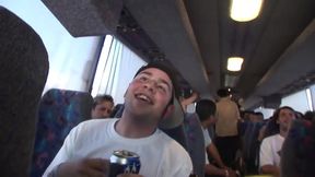 Beautiful slut looking for sex gets fucked on the bus