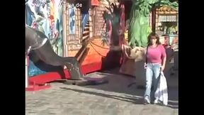 Milena Velba - Sucking Tits at a Fair