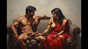 Naught indian aunty fucking with her daughter&#039;s ex boyfriend