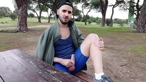 Pajazo en p&uacute_blico despu&eacute_s de hacer deporte