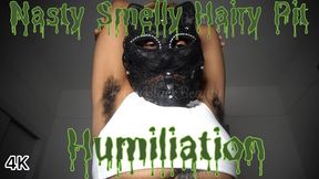 Nasty Smelly Hairy Armpit Humiliation: Ebony Femdom HD